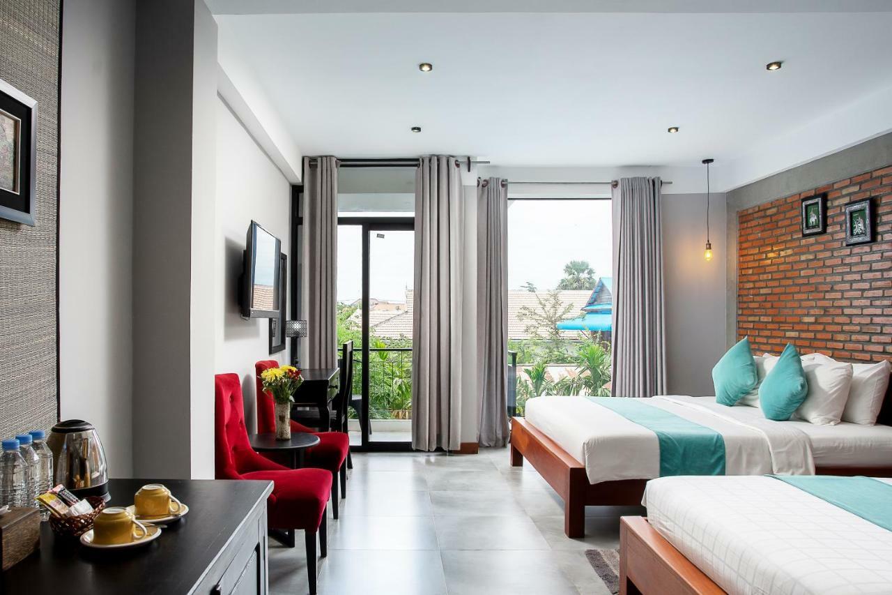 Central Blanche Residence Siem Reap Exterior photo