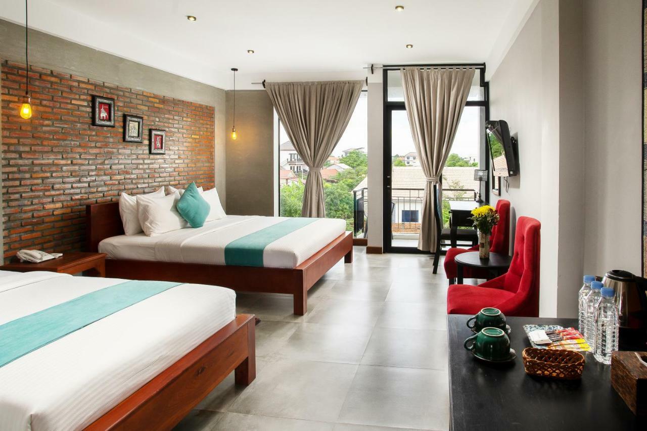 Central Blanche Residence Siem Reap Exterior photo