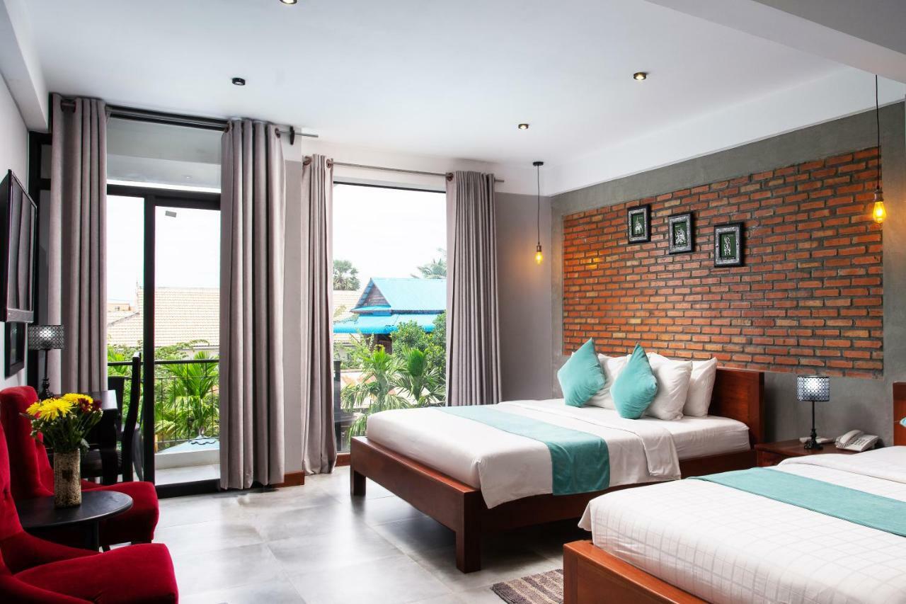 Central Blanche Residence Siem Reap Exterior photo
