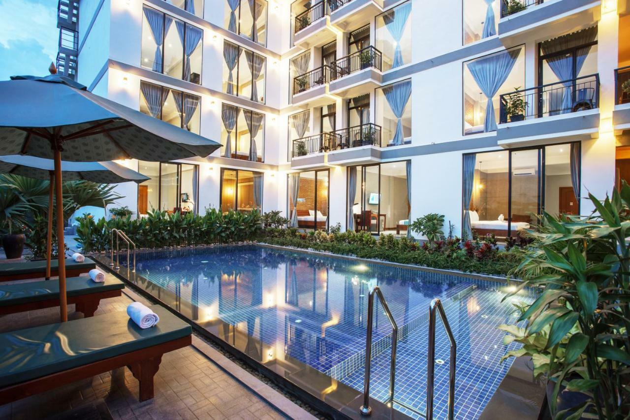 Central Blanche Residence Siem Reap Exterior photo